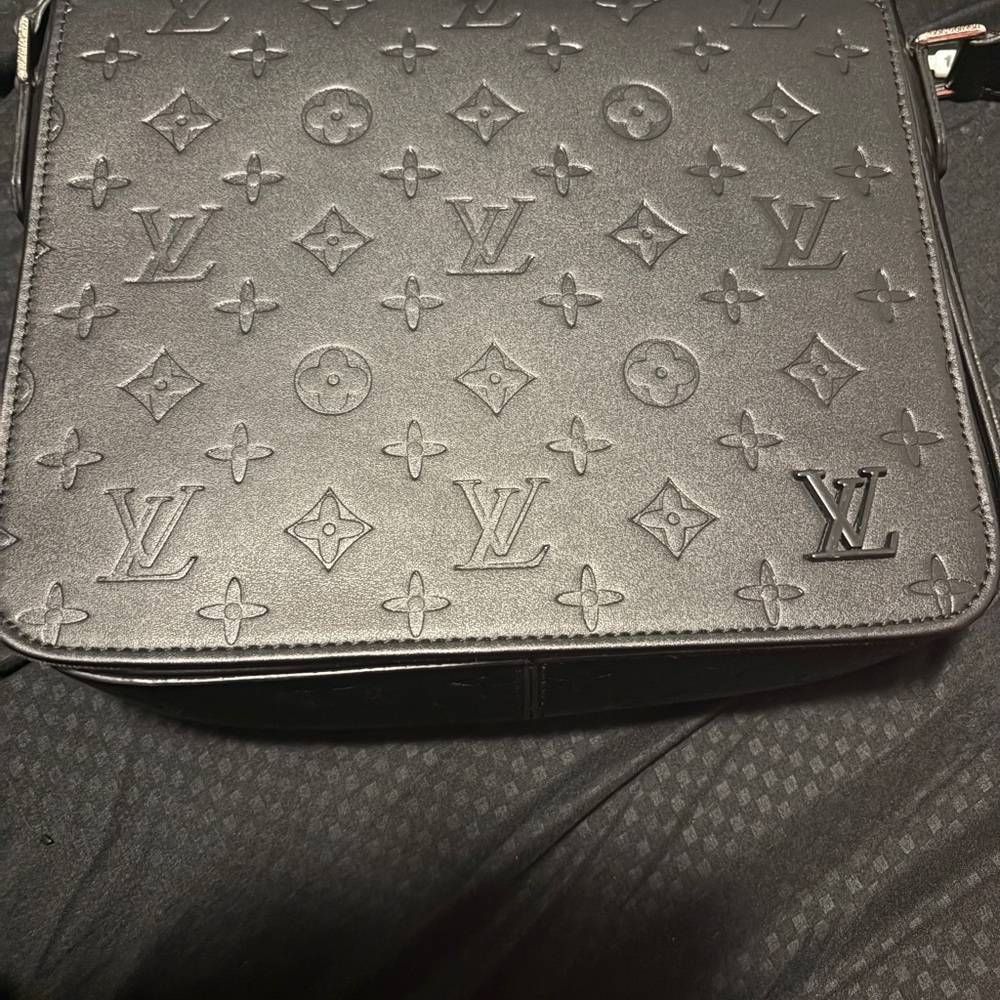 Louis Vuitton Black Monogram Messenger Bag